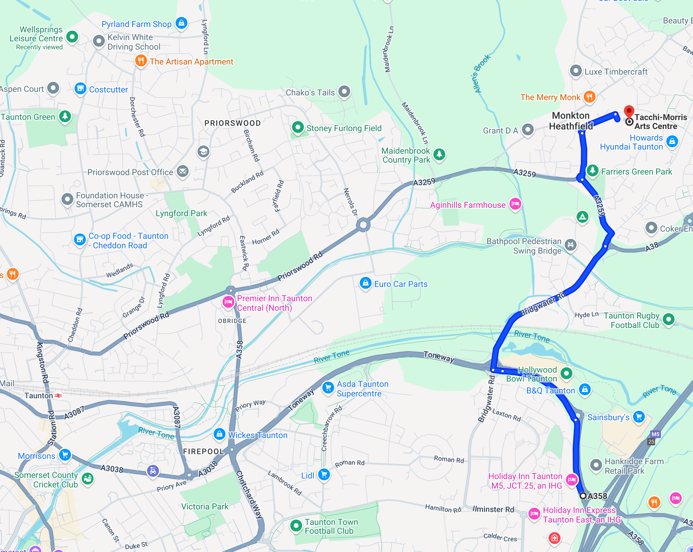 Heathfield Route